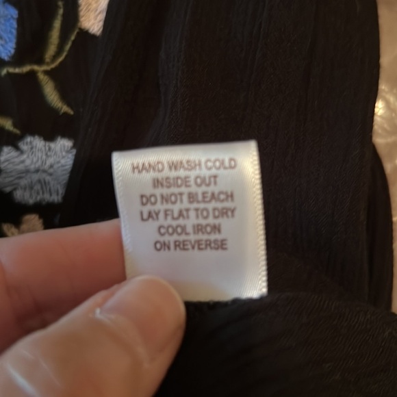 37. Willow & Clay Black Embroidered Dress - Picture 13 of 16